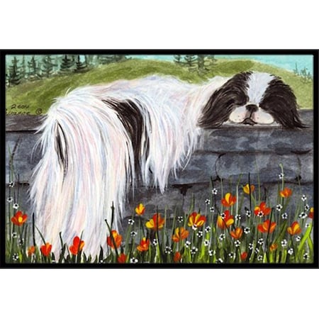 Carolines Treasures SS8030MAT 18 X 27 In. Japanese Chin Indoor Outdoor Mat